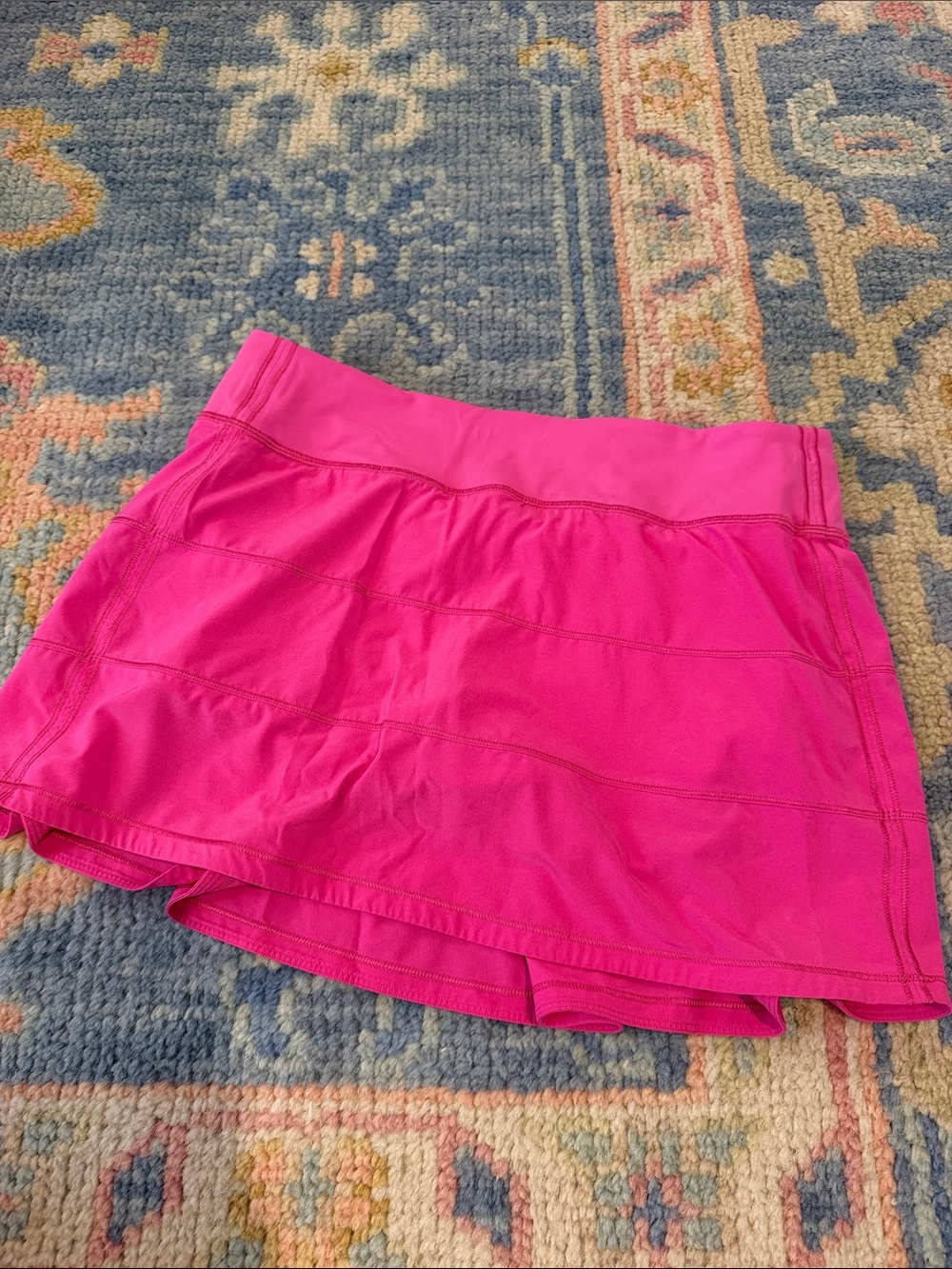 Lululemon Pace Rival Hot Pink Athletic Skort